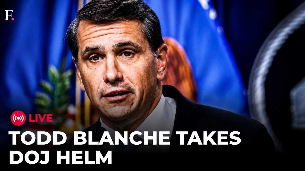 LIVE : Todd Blanche Confirmed as US Attorney General in Narrow 50-49 Senate Vote | Key Highlights