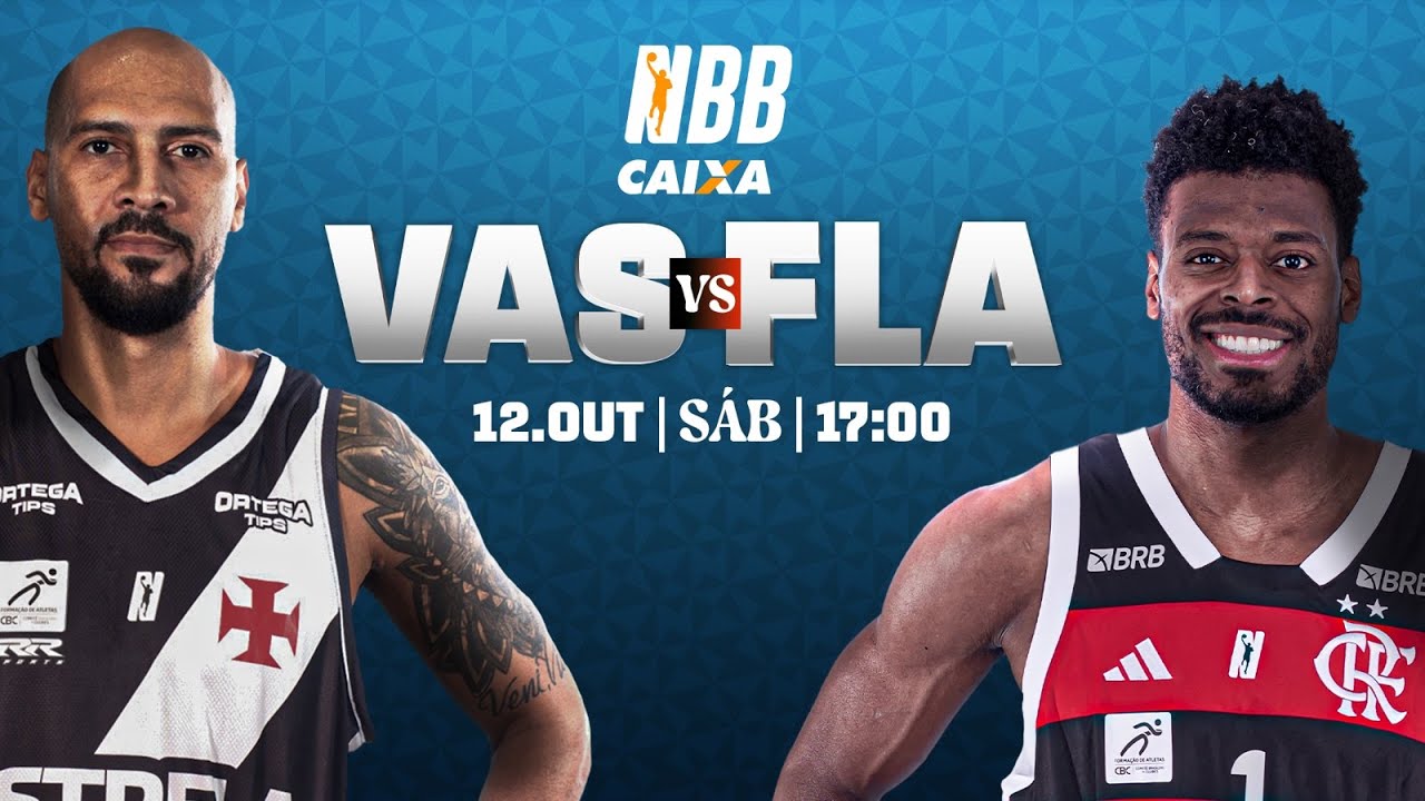 R10 Score Vasco da Gama X Flamengo | NBB CAIXA 2024/25 | 12/10/2024 | Ao vivo e com imagens - 17h00