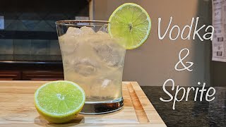 Homemade Vodka with Sprite  | Simple Vodka Cocktail | Alcoholic | DeBar
