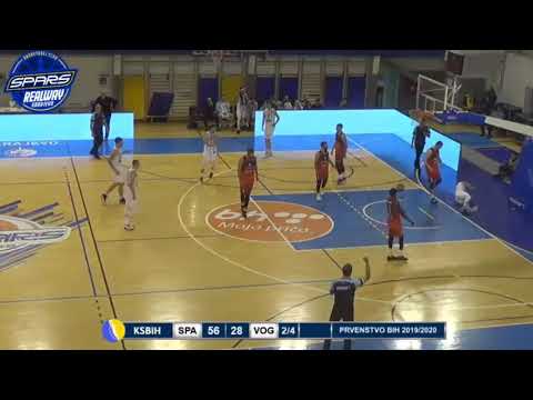 Kenan Kamenjas poster dunk on Vogosca - Bosnian League