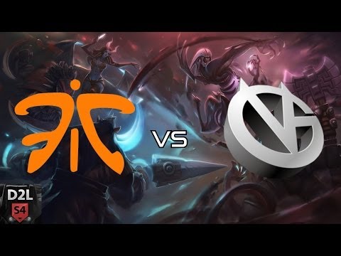 Fnatic vs Vici Gaming teamfight @ HyperX D2L season 4 LAN
