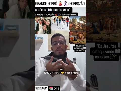 SEXÓLOGO: e a história do FORROZÃO de Coronel Murta - MG