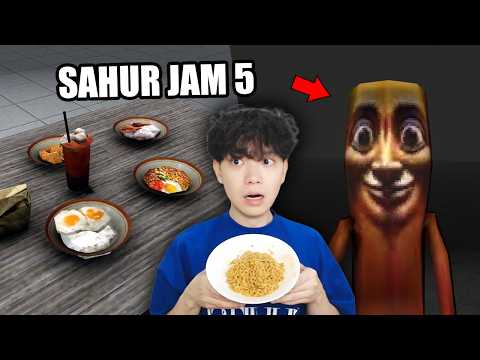 Gua NEKAT SAHUR JAM 5 dan ADA ANOMALI ANEH MUNCUL.. - Tungtung's Nightmare