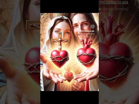 Sagrado Coração de Jesus e Imaculado Coração de Maria tomem conta da minha vida!