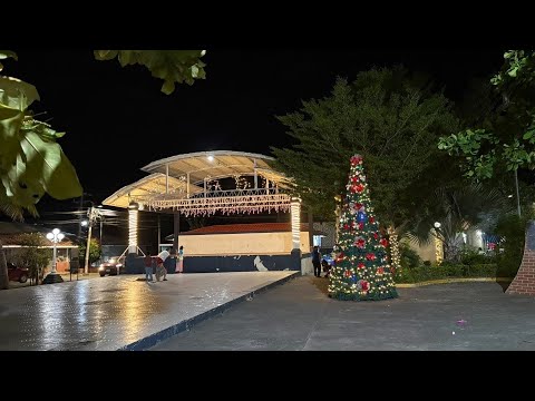 Encendido luces navideñas en Bolívar - La Unión - El Salvador 2025 ( 01 diciembre ) 