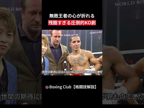 無敗王者の心が折れる 残酷すぎる圧倒的KO劇