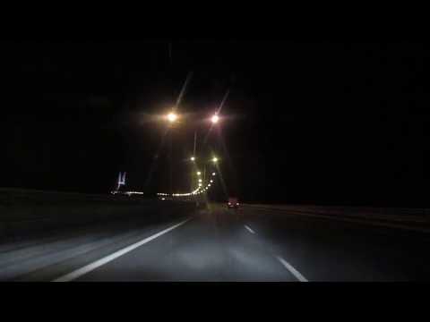 Przejazd A8 przez Most Rędziński we Wrocławiu