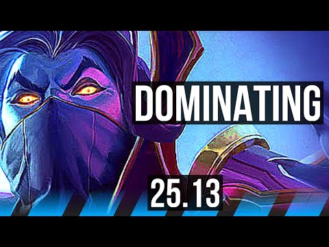 KASSADIN vs ANNIE (MID) | 69% winrate, Dominating | KR Master | 25.13