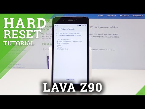 How to Hard Reset LAVA Z90 – Factory Reset in LAVA