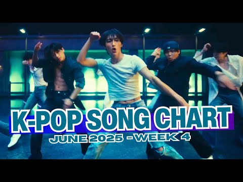 (TOP 100) K-POP SONG CHART | JUNE 2025 (WEEK 4)