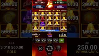 🔞👑 40 Shining Crown – BIG WIN! 💰 EGT Slot Gameplay