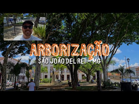 Arborização de São João del Rei, em Minas Gerais!