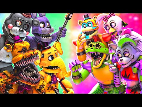 [SFM FNaF] Top 10 FNaF SECURITY BREACH vs Fight Animations