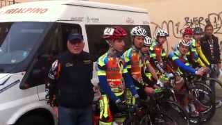 preview picture of video 'Allenamento dei giovani ciclisti del GS PREALPINO Besnate (VARESE)'