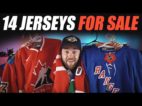 14 Jerseys For Sale!