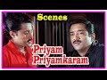 Saji And Dhanya Escapes Priyam Priyamkaram Movie Saji Soman Dhanya Menon Jagathy Sreekumar