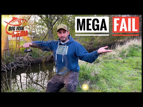 Der MEGA FAIL - Angeln am BACH - CHRISTIAN gescheitert :-(
