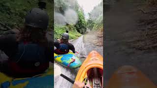 GoPro | Drainage Ditch Kayaking Race POV | Stu Telfer #Shorts
