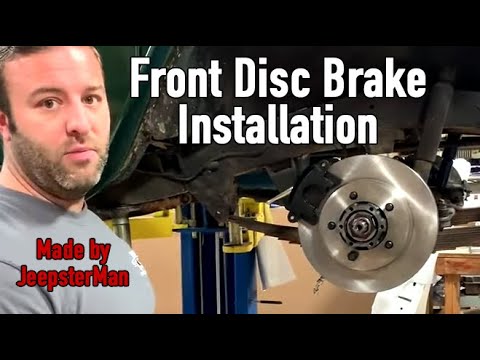 Willys Jeep Front Disc Brake Installation