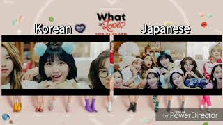 Download lagu TWICE - 'What Is Love?' (Korean & Japanese comparision) mp3