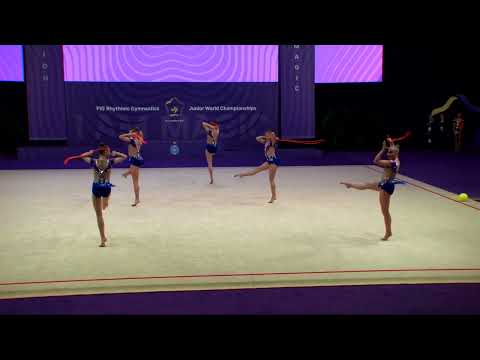 Finland (FIN) - 2023 Rhythmic Junior Worlds Qualifications 5RO Group
