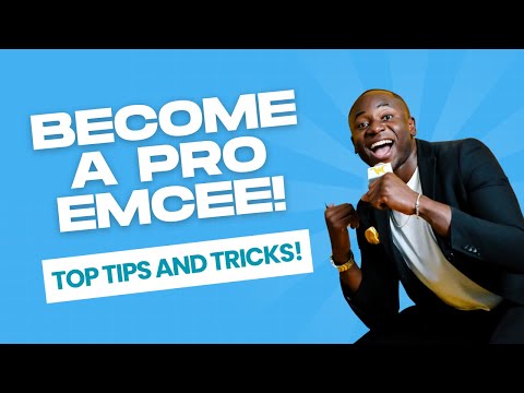Top Tips to Become a Standout Emcee! | My Top Hosting/MC Tips