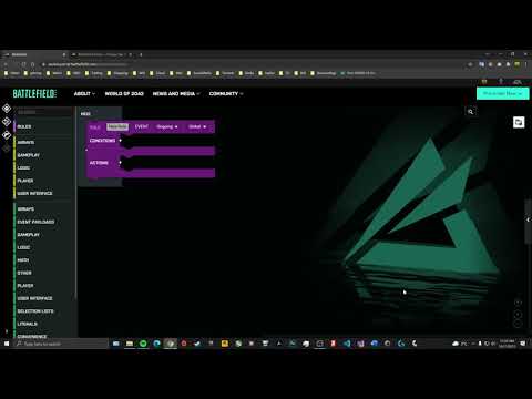How to unlock Rules/Logic Editor in Battlefield Portal