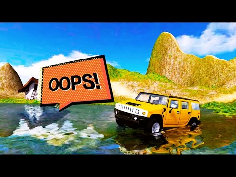 Offroad Jeep Prado Driving Simulator - Luxury SUV 4x4 Stunt Driver 2021 - Android GamePlay