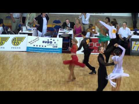Prague Open 2011 -- Youth: Karols Arturs Junelis - Natalia Szypulska - Samba 2. Round