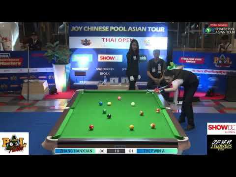 Zhang Hanxuan VS Thepwin A - Final - 2019 Joy Chinese Pool Asian Tour Thai Open