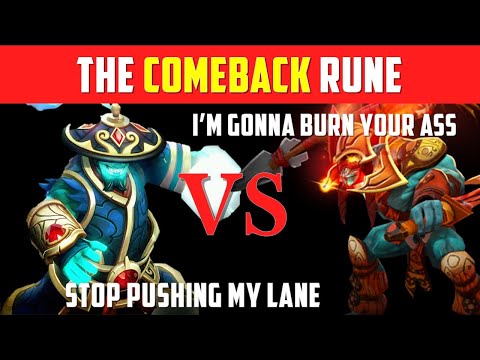 Storm Spirit vs Huskar - The Comeback Rune