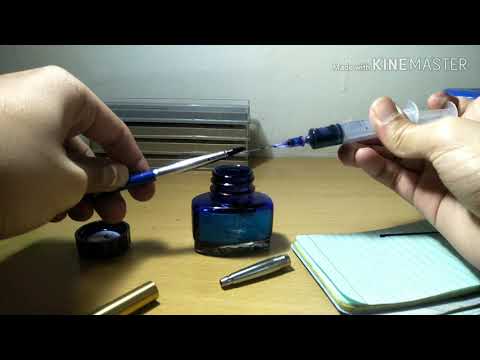 How to refill parker rollerball