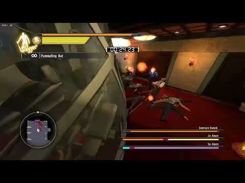 Majima defeats all bosses at once