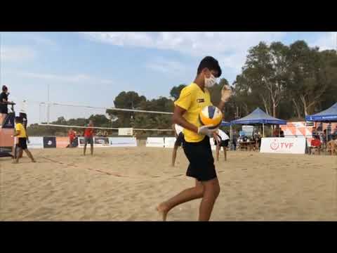 CEV U18 2020 Panchenko/Chuprinov RUS [2] Canet/Rotar FRA [24]
