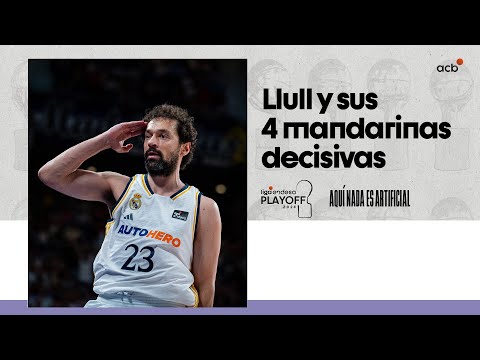 Sergio Llull dinamita el partido con 4 mandarinas