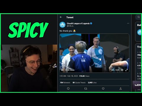 Caedrel Reacts To LCS Drama With Zven And Yeon