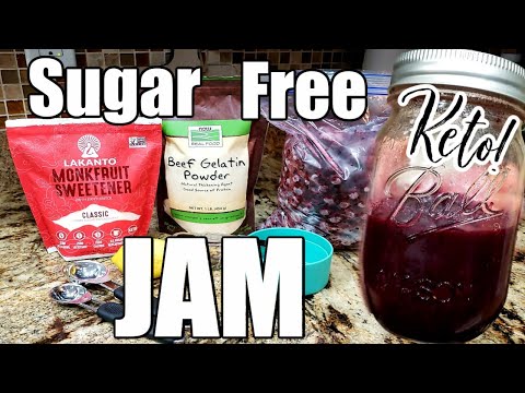 Low Carb Blueberry Jam