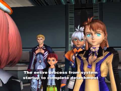 Xenosaga Episode I HD Cutscene 133 - Ending Part 1: Leaving KOS-MOS Behind - JAPANESE