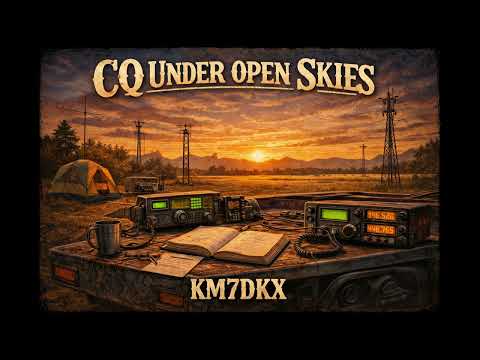 CQ Under Open Skies - KM7DKX | Lyric Video