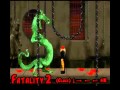 Mortal Kombat II Finishing Moves Liu Kang