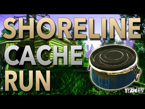 Shoreline Secret Cache Runs For EASY Money | Escape From Tarkov