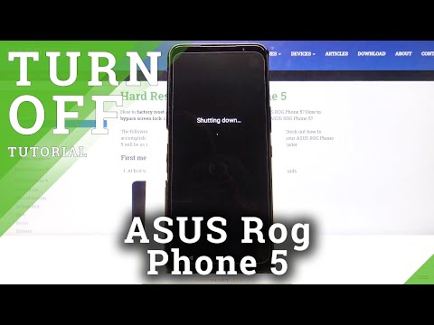 How to Shut Down ASUS ROG Phone 5 – Power Off Gadget