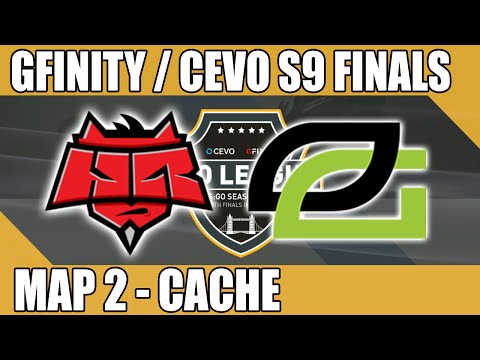 OpTic Gaming vs HellRaisers | Map 2 (Cache) Gfinity/CEVO Season 9 Finals (28.04.2016)