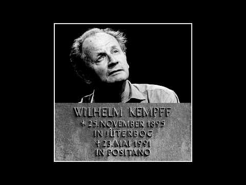 WILHELM KEMPFF plays J.S. BACH: "French Suite No. 5 in G major, BWV 816" (1976)