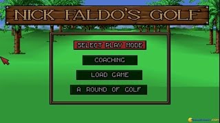Nick Faldo's Championship Golf gameplay (PC Game, 1992)