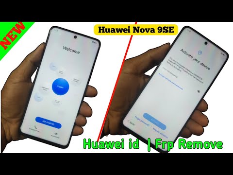 New Method 2023 Huawei Nova 9SE (JLN-LX1) Huawei Id Remove & FRP Bypass Just 1 Click