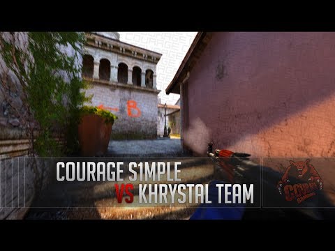 Courage S1mple vs Khrystal Team @ Sick 5K