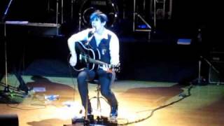 Marianas Trench Say Anything Live Josh Acoustic Solo - Massey Hall Toronto (March 11, 2010)