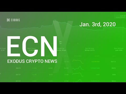 Exodus Wallet Crypto News January 3rd, 2020 Happy Birthday Bitcoin