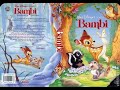 Opening To Bambi 1989 VHS